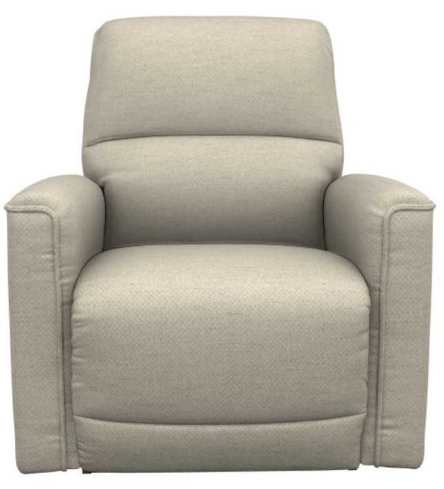La-Z-Boy® Cade Pebble Power Rocking Recliner with Headrest-1