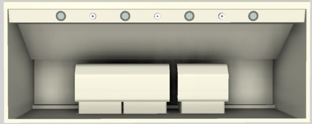 Vent-A-Hood® 60" Biscuit Wall Mounted Range Hood-2