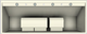 Vent-A-Hood® 60" Biscuit Wall Mounted Range Hood-2