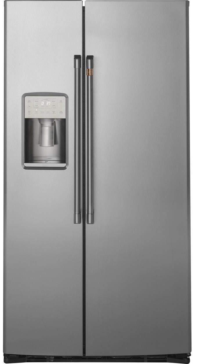 Café™ 36 in.  21.9 Cu. Ft. Stainless Steel Counter Depth Side by Side Refrigerator