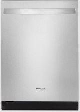 Whirlpool® 24"  FingerPrint Resistant Stainless Steel Built In Dishwasher