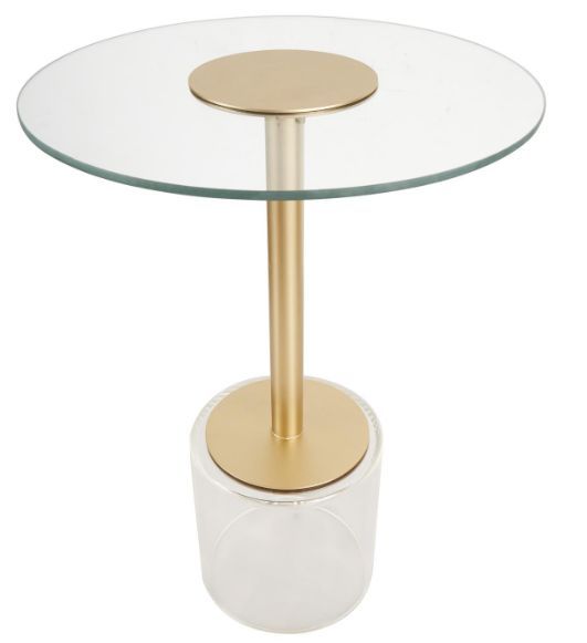 Deco Marche Clear 22" Acrylic Accent Table-1