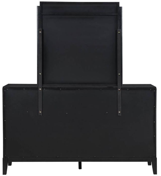 Coaster® Brookmead Black 8-Drawer Dresser with Mirror-3