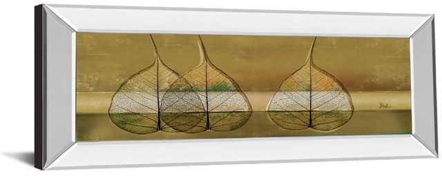 Classy Art Less Is More IV by Patricia Pinto Mirror Framed Wall Art-1
