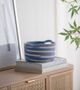A & B Home 3-Piece Blue/White Basket Set-4