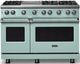 Viking® 5 Series 48" Splash Pro Style Gas (NG) Range with Polished Chrome Trim-0