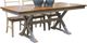 Signature Design by Ashley® Brinfern Antique White/Brown Extendable Dining Table-0