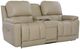 La-Z-Boy® Greyson Ice Leather Power Reclining Loveseat with Console and Headrest-0