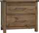 Vaughan-Bassett Dovetail 4-Piece Natural Queen Bed Set-4