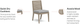 homestyles® Sustain Gray Outdoor Dining Chair Pair-4