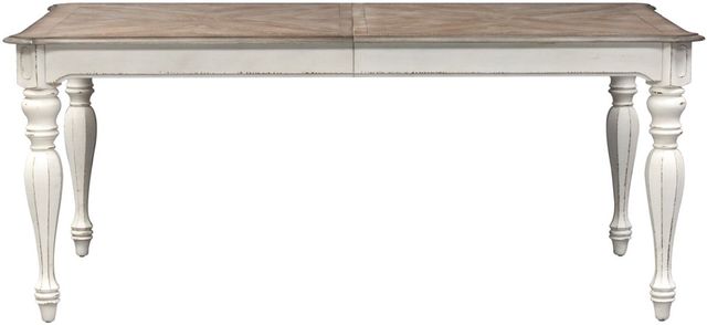 Liberty Furniture Magnolia Manor 5-Piece Antique White/Weathered Bark Optional Dining Table Set-1