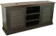 American Heartland Manufacturing Rustic Two Tone 68" Quaint Shutter TV Stand-0