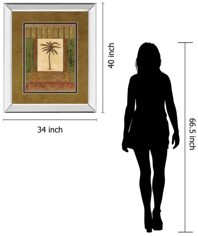 Classy Art Classic Palm I by Rebecca Burton Wall Art-2
