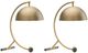 Crestview Collection Briley 2-Piece Gold Task Lamp Set-0