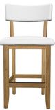 Mavin Customizable Bella 24" Stationary Bar Stool-1
