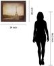 Classy Living Sepia Eiffel View Wall Art-1