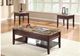 Oakridge Cocktail Table with Marble Top -1