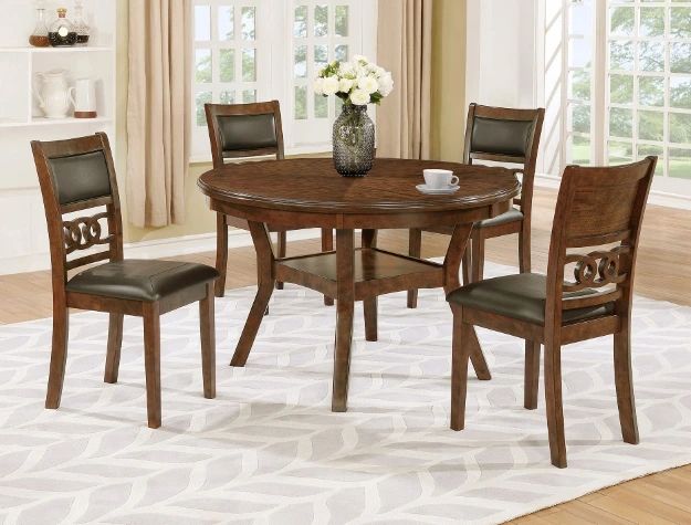 Crown Mark Cally Brown Side Chair-1