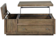 Riverside Furniture Denali Toasted Acacia Lift-Top Coffee Table-2