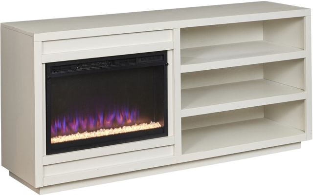 aspenhome® Perry White 65" Fireplace Console-0