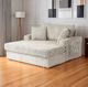 Furniture of America® Ferryhill Taupe Arm Chaise-1