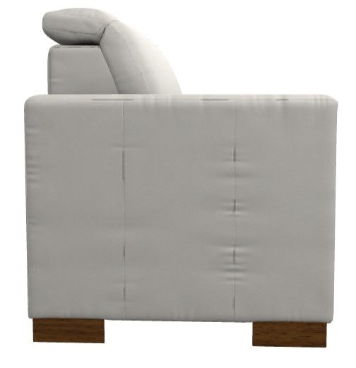 La-Z-Boy® Armitage Ivory Leather Power Reclining Chair and a Half with Headrest-3