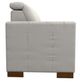 La-Z-Boy® Armitage Ivory Leather Power Reclining Chair and a Half with Headrest-3