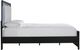 Signature Design by Ashley® Raechalla Black King Upholstered Panel Bed-4