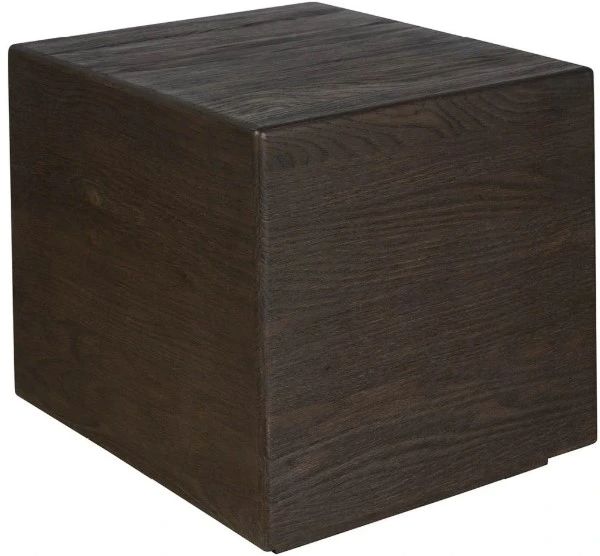 Universal Explore Home™ Modern Sable Square End Table-0