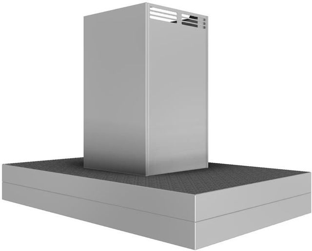Vent-A-Hood® 42" Stainless Steel ARS Contemporary Island Range Hood-1