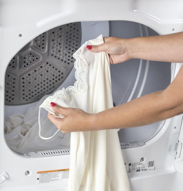 GE® 7.2 Cu. Ft. White Electric Dryer-4