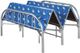 Titus Furniture Chrome 39" Twin Folding Bed-1