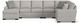 Charisma™ Theodore Oyster Stationary Sectional-3