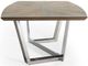 VIG Furniture Modrest Gilroy Stainless Steel/Walnut Dining Table-4