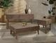 International Furniture Direct Olivia Brown Cocktail Table-1