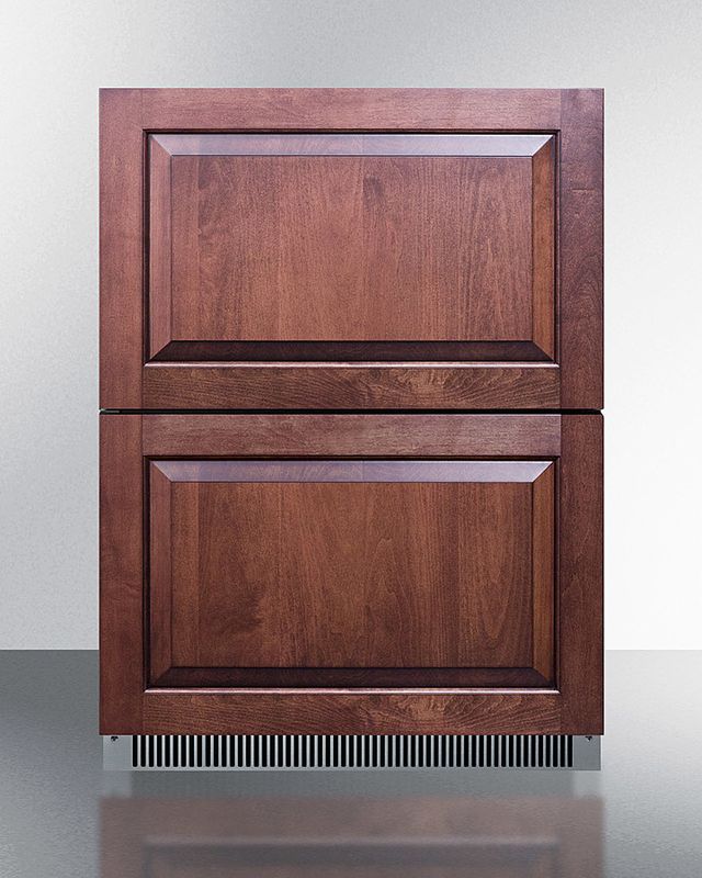 Summit® 4.8 Cu. Ft. Stainless Steel Refrigerator Drawers-2
