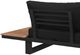 Elements International Cabana 3-Piece Black Aluminum/Fabric Outdoor Living Set-5
