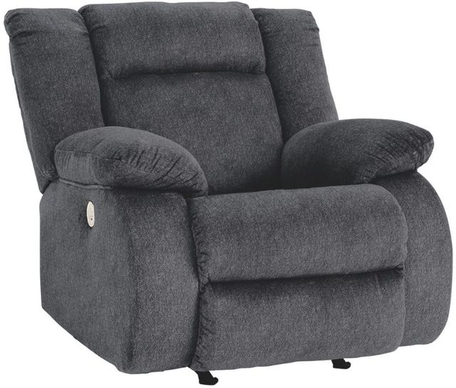 Signature Design by Ashley® Burkner Marine Power Rocker Recliner-0