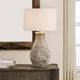 Uttermost® Dorothea Stone Gray Table Lamp-1