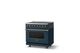 Viking® 5 Series 36" Squall Pro Style Induction Range with Brushed Brass Trim-2