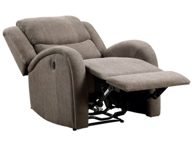 Homelegance® Foxcroft Brown Power Recliner-3