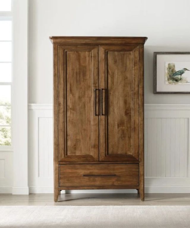 Kincaid® Abode Warm Brunette Kingsley Narrow Armoire-2