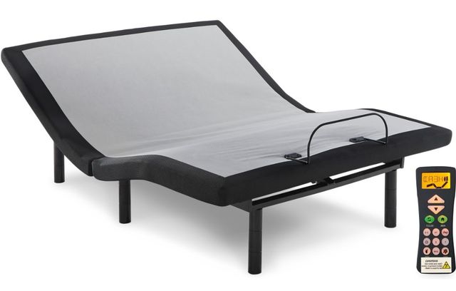 Sierra Sleep® by Ashley® Chime 2-Piece 12" Hybrid and Best Adjustable Base California King Mattress Set-2