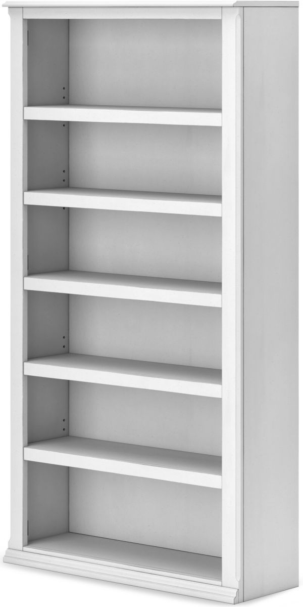 Signature Design by Ashley® Kanwyn Whitewash Large Bookcase-2