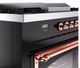 Ilve® Nostalgie II Noblesse 60'' Glossy Black Pro Style Dual Fuel Range with Copper Trim-4