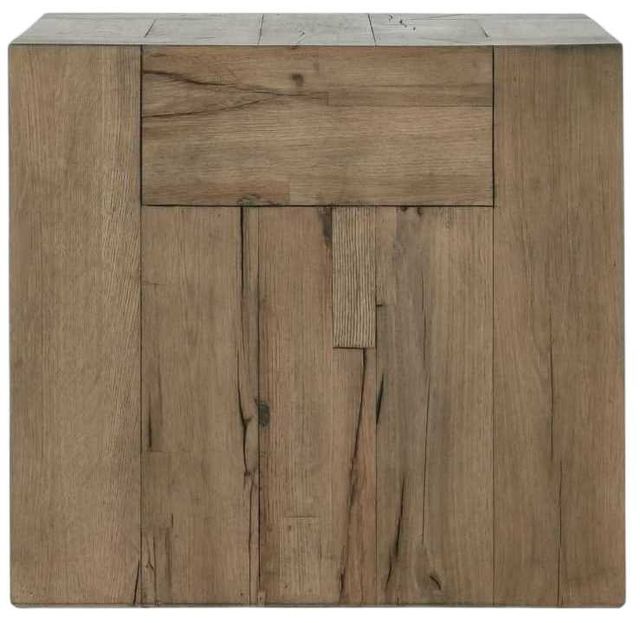 Classic Home Bristol Cafe Brown End Table-3