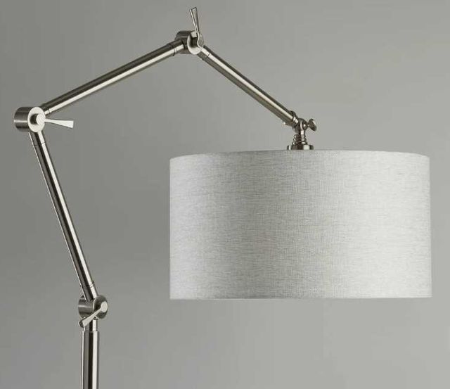 Adesso® Willard Black Floor Lamp-1