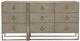 Bernhardt Linea Cerused Greige 9-Drawer Dresser-2
