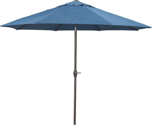 ashley patio umbrella Signature Design by Ashley® Medium Auto Tilt Octagonal Umbrella