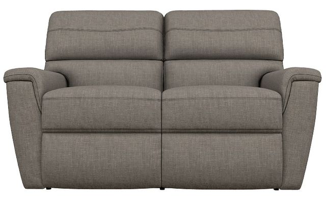 La-Z-Boy® Ava Truffle Power Reclining Loveseat with Headrest-1